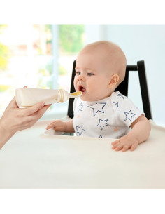 Bolsas de Silicona Reutilizables PandaEar para Bebés 3 Pzas 2