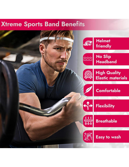 Banda para Sudor BBTX Ajustable Unisex para Ciclismo