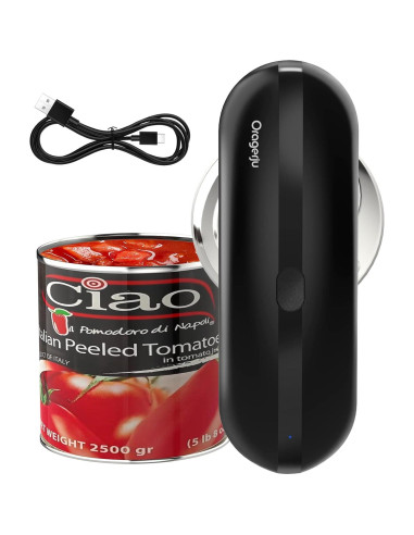 Abre Latas Eléctrico Oragerju K01 Blanco 300g