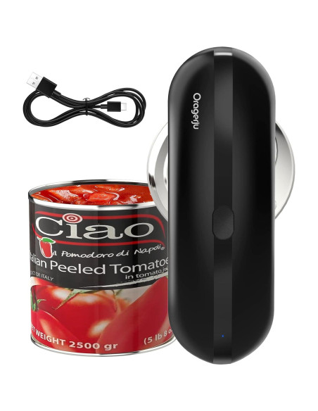 Abre Latas Eléctrico Oragerju K01 Blanco 300g