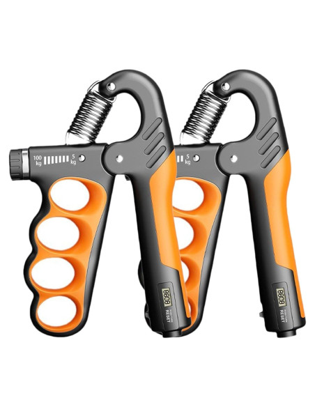 Entrenador de Fuerza de Agarre Hautrely 5-100KG Ajustable