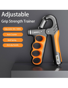 Entrenador de Fuerza de Agarre Hautrely 5-100KG Ajustable 2