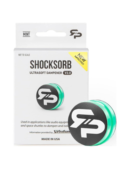 Amortiguador de Tenis RTP Shocksorb V3 Menta 4g Sorbothane