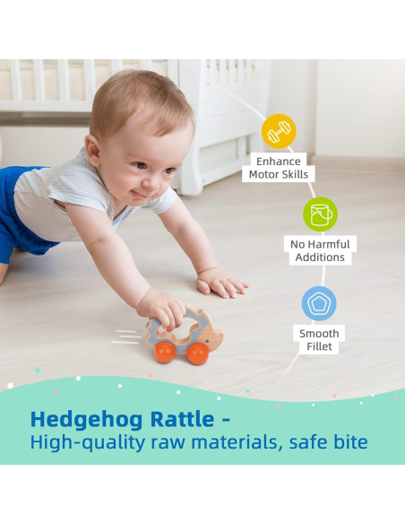 Set Educativo Montessori TOOKYLAND 7-12 Meses Juguetes de Madera Set Educativo Montessori TOOKYLAND 7-12 Meses Juguetes de Madera