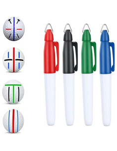 Marcadores de Pelotas de Golf Starsouce - Paquete de 4 Colores 2