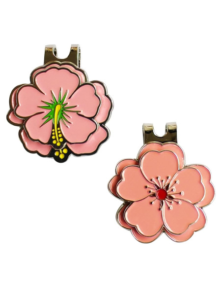 Conjunto de Marcadores de Golf Magnéticos Eshan G-Flower