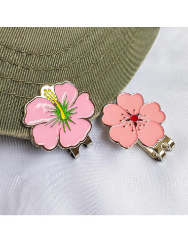 Conjunto de Marcadores de Golf Magnéticos Eshan G-Flower