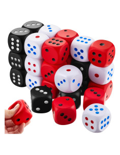 Dados de Espuma para Estrés Meooeck 30 Pcs 4.19 cm Colores