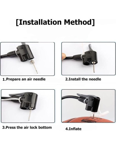 30 Agujas de Inflación Dlingear para Pelotas Deportivas