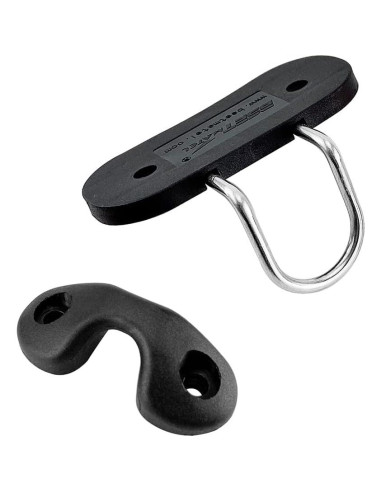 2 Pcs Cam Cleats Nylon VTurboWay con Anillo Guía Alambre Naranja