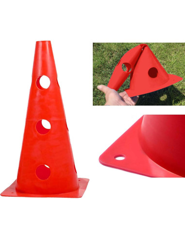 Conjunto de Entrenamiento Deportivo ASENVER - 10 Conos + Escalera 6m