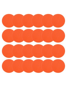 Marcadores de Piso PATIKIL 10 cm TPE Antideslizantes 24 Pzas