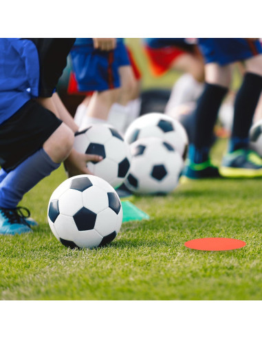 Marcadores de Piso PATIKIL 10 cm TPE Antideslizantes 24 Pzas