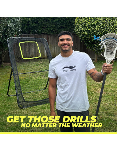 Red de Rebote Multi-Deporte Victorem 121x183 cm Nylon