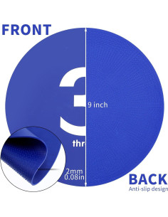 Marcadores de Piso Antideslizantes Mekueeex 23 cm 10 Piezas 2