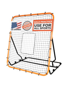 Red de Rebote ACELETIQS Slamtoss 1.22x1.37m Naranja