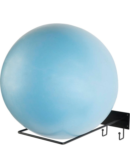 Soporte de Pelota de Estabilidad MyGift con 4 Ganchos Negro