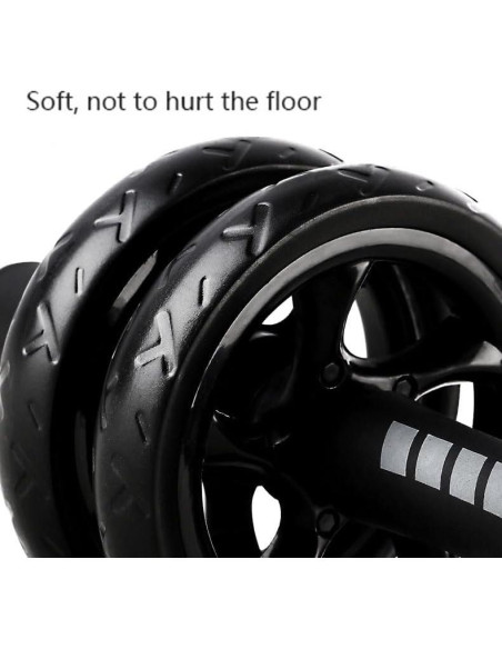 Rueda de Abdominales JDYYICZ con Almohadilla y Sin Ruido