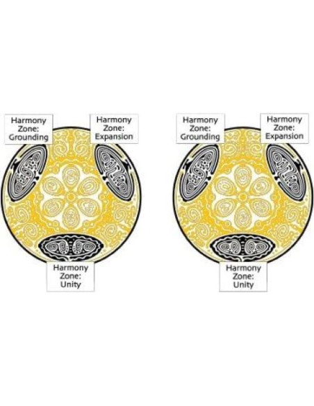 Disco Elemento Aire Powerforms 3" Cobre para Feng Shui