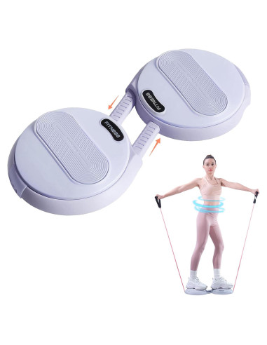 Tablero Ab Twister kisnbld con Bandas de Resistencia - Ejercicio Cintura