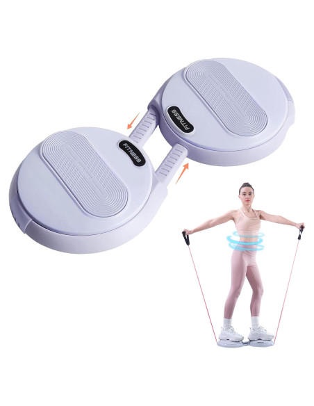 Tablero Ab Twister kisnbld con Bandas de Resistencia - Ejercicio Cintura