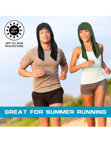 Toallas Refrigerantes Bencailor 4 Piezas UPF 50 para Deporte