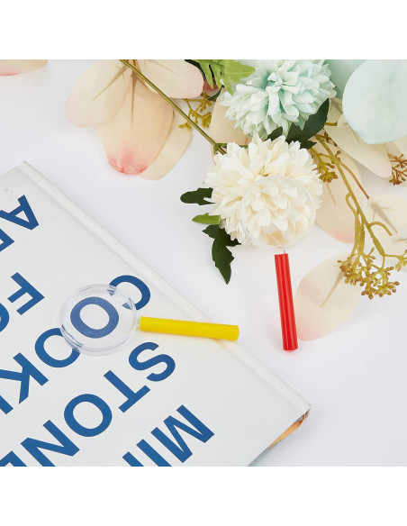 Lupas de Plástico Coloridas IRCHLYN - 30 Piezas para Niños