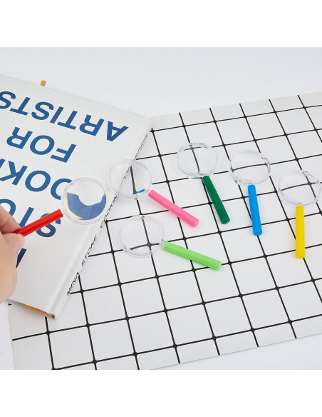 Lupas de Plástico Coloridas IRCHLYN - 30 Piezas para Niños