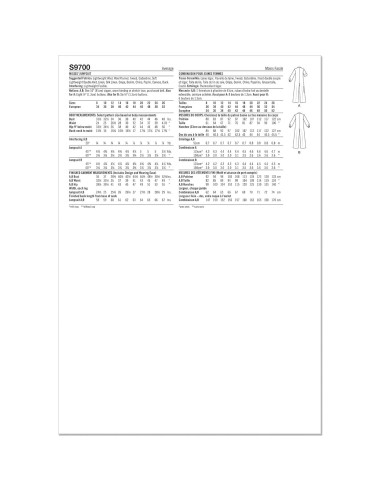 Kit de Patrón de Costura Mono Vintage Simplicity Tallas 8-16