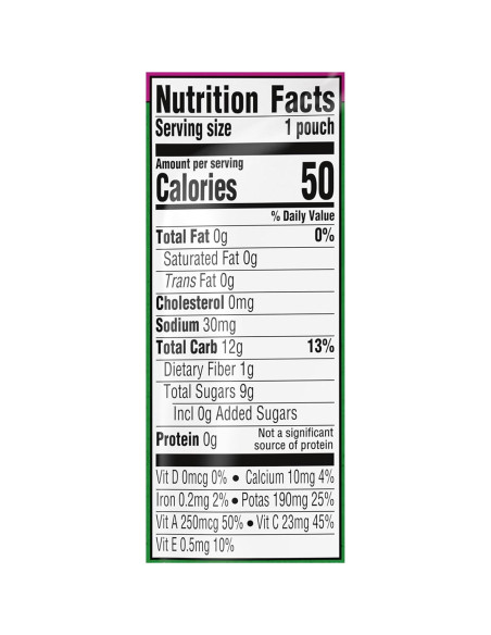 Pouches de Comida para Bebés Orgánica Gerber 2da Comida Zanahoria Manzana Mango 12x99g