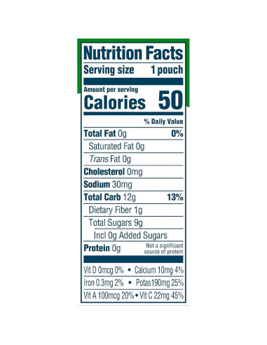 Pouches de Comida para Bebés Orgánica Gerber 2da Comida Zanahoria Manzana Mango 12x99g