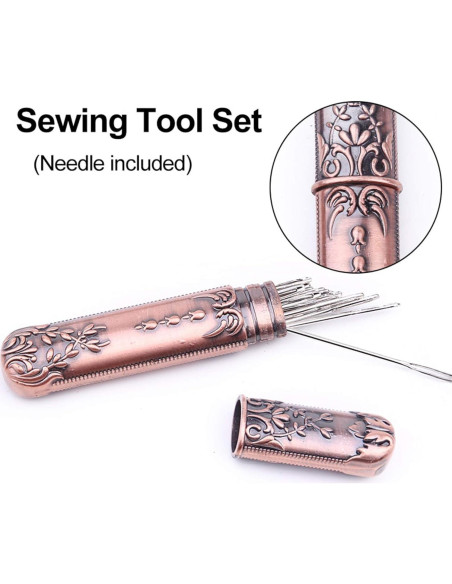 Tijeras de Costura Vintage NOTIONSLAND Cobre 20 cm