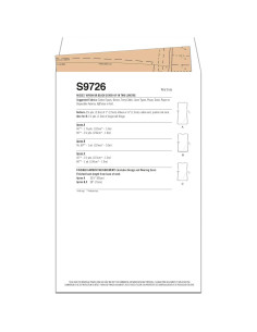 Patrón de Costura Delantal Vintage Simplicidad S9726 Multicolor 2