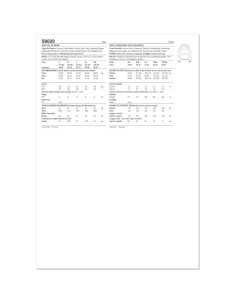 Patrón de Costura Sudadera Media Cremallera Simplicity S9829 S-XXL 2