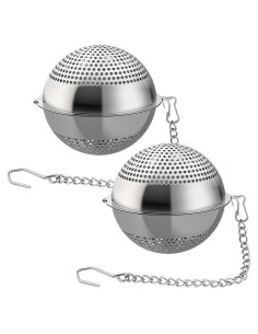 Paquete de 2 Infusores de Té de Acero Inoxidable Lyxa SR