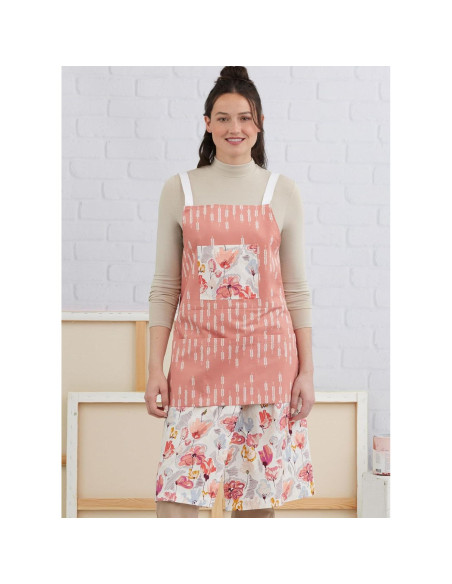 Patrón de Costura Delantales Simplicidad S3021 Tallas XS-XL