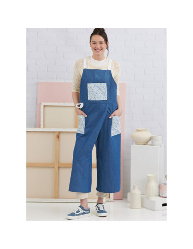 Patrón de Costura Delantales Simplicidad S3021 Tallas XS-XL