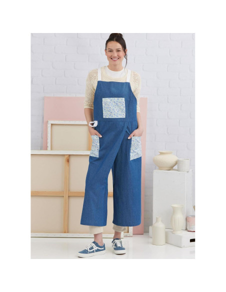 Patrón de Costura Delantales Simplicidad S3021 Tallas XS-XL