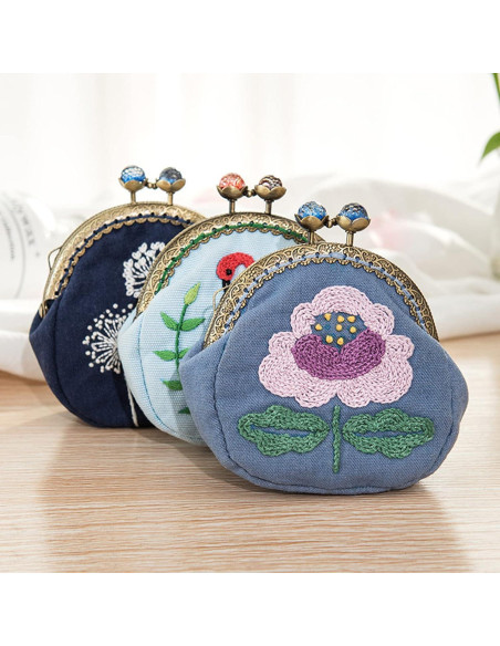 16 Piezas Tela de Lino para Bordado LOVOUS 48x48 cm