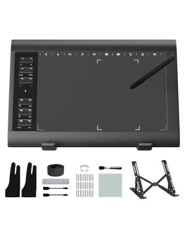 Tableta de Dibujo Gráfico ienRon IES1060 25.4x15.88 cm 8192 Niveles