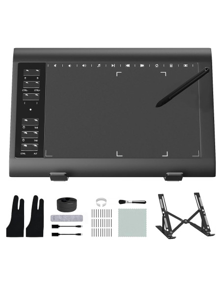 Tableta de Dibujo Gráfico ienRon IES1060 25.4x15.88 cm 8192 Niveles