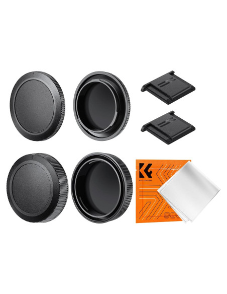 Kit de Tapas RF Canon - 2x Cuerpo, 2x Lente, 2x Zapata