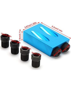 Kit Localizador de Agujeros Oblicuos Strnek 14 Piezas 15 Grados 2