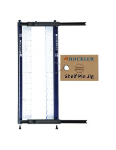 Plantilla de Taladro Rockler para Agujeros Rectos - 65x19 cm
