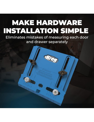 Jig de Hardware para Gabinetes Kreg KHI-PULL - Perforación Precisa