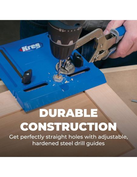Jig de Hardware para Gabinetes Kreg KHI-PULL - Perforación Precisa