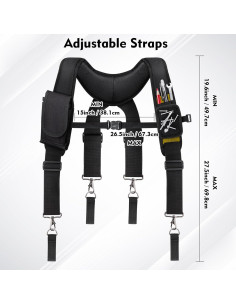 Suspenders para Cinturón de Herramientas MYLOV Amarillo 2
