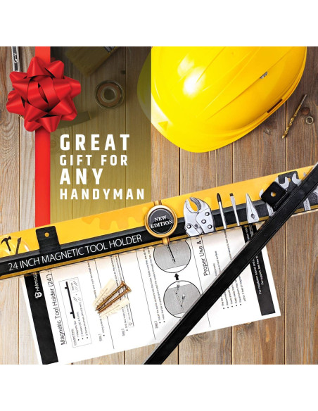 Soporte Magnético para Herramientas HMmagnets 60.96 cm - Alta Fuerza