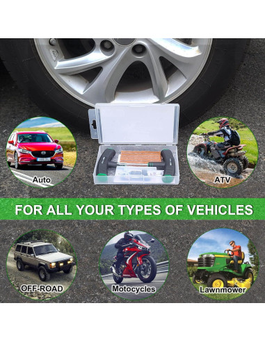 Kit de Reparación de Neumáticos HolaKit 22 Piezas Compacto