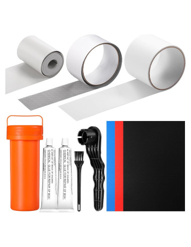 Kit de Reparación de Bote Inflable Gejoy MK4237 - 11 Piezas